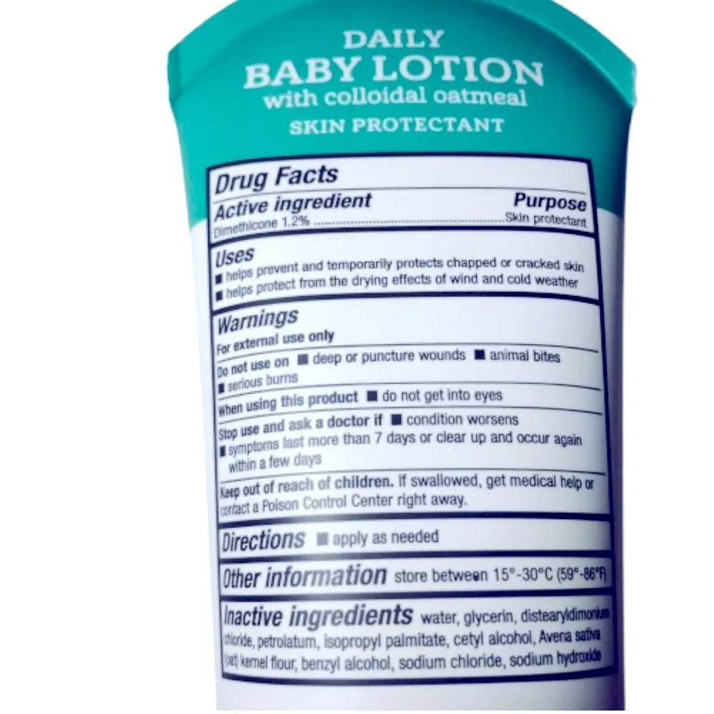 NEW GENTLE STEPS Daily Baby Lotion with colloidal oatmeal Skin Protectant 8oz